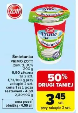 Carrefour Market Zott Primo Śmietanka oferta
