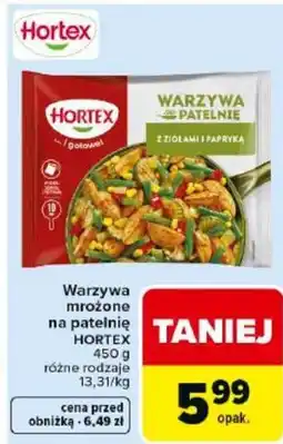 Carrefour Market Hortex Warzywa mrożone na patelnię oferta