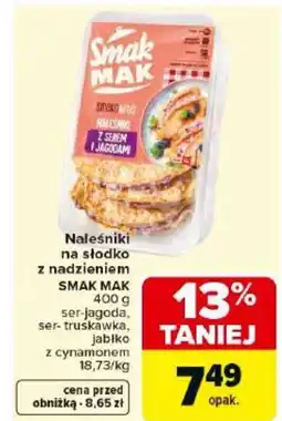Carrefour Market Smak Mak Naleśniki na słodko z nadzieniem oferta
