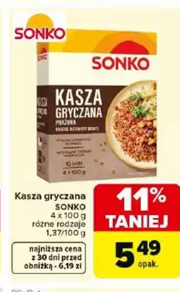 Carrefour Market Sonko Kasza gryczana oferta