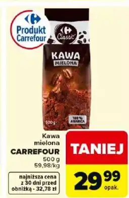 Carrefour Market Carrefour Kawa mielona oferta