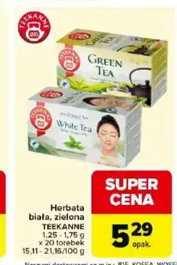 Carrefour Market Teekanne Herbata biała, zielona oferta