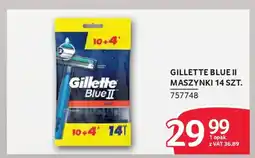 Selgros Gillette blue II maszynki oferta