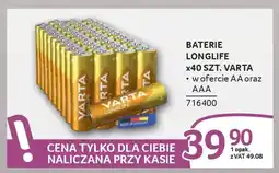 Selgros Baterie longlife varta oferta