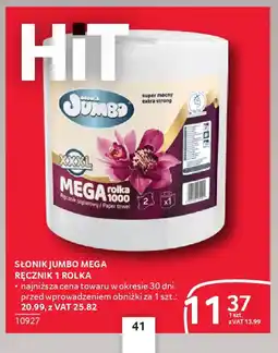 Selgros Słonik jumbo mega ręcznik oferta