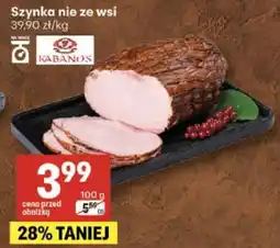 Delikatesy Centrum Szynka nie ze wsi Kabanos oferta