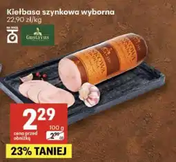 Delikatesy Centrum Kiełbasa szynkowa wyborna Gustavus oferta