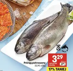 Delikatesy Centrum Pstrąg patroszony 32,90 zł/kg oferta