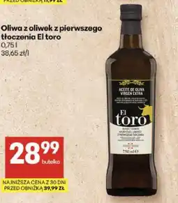 Delikatesy Centrum Oliwa z oliwek z pierwszego tłoczenia El toro oferta