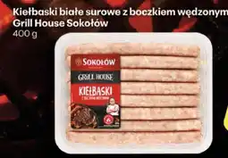 Delikatesy Centrum Kiełbaski białe surowe z boczkiem wędzonym Grill House Sokołów oferta