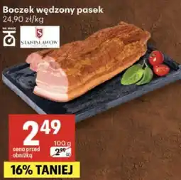 Delikatesy Centrum Boczek wędzony pasek Stanisławów oferta