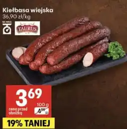 Delikatesy Centrum Kiełbasa wiejska Taurus oferta