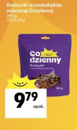 Delikatesy Centrum Rodzynki w czekoladzie mlecznej Codzienny oferta