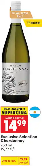 Biedronka Exclusive Selection Chardonnay oferta
