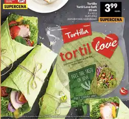Delikatesy Centrum Tortilla Tortil Love Soft pomidorowa, szpinakowa oferta