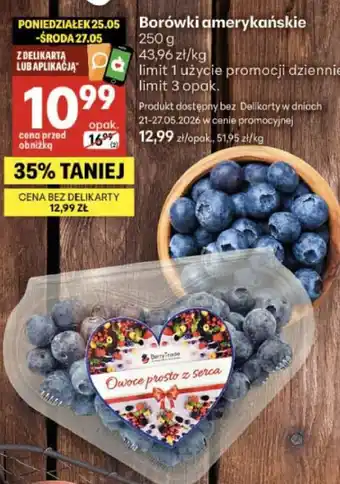 Delikatesy Centrum Borówki amerykańskie oferta