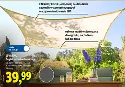 Lidl LIVARNO Żagiel przeciwsłoneczny oferta