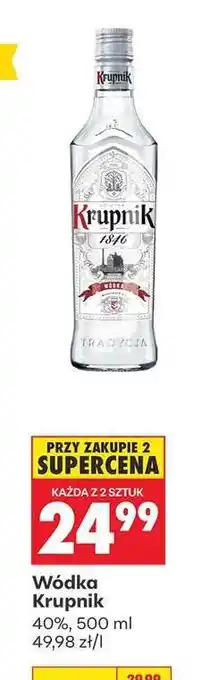 Biedronka WÓDKA KRUPNIK oferta
