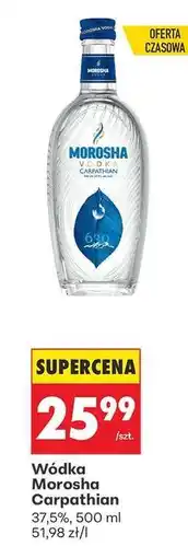 Biedronka WÓDKA MOROSHA CARPATHIAN oferta