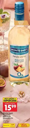 Biedronka Monte Santi Maracuja Moscato 0% oferta