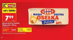 Biedronka Masło Ekstra Osełka Mlekovita , 500 g oferta