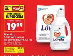 Biedronka Mleczko, 1,45 l lub proszek do prania Lovela, 1,3 kg oferta