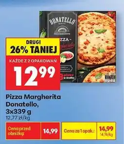 Biedronka Pizza Margherita Donatello 3x339 g oferta