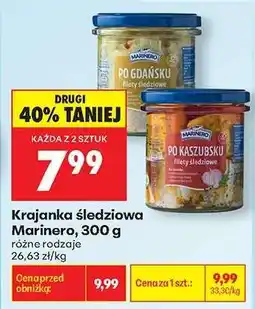 Biedronka Krajanka śledziowa Marinero, 300 g oferta