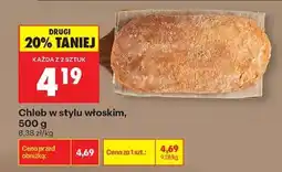 Biedronka Chleb w stylu włoskim, 500 g oferta