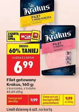 Biedronka Filet gotowany Krakus, 160 g oferta