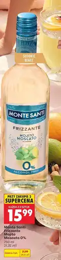Biedronka Monte Santi Mojito Moscato 0% oferta