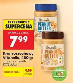 Biedronka Krem orzechowy Vitanella, 450 g oferta