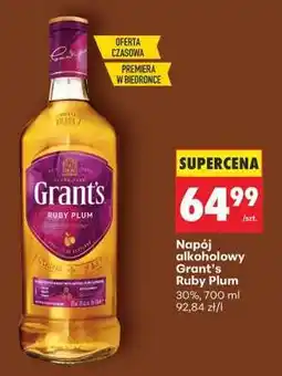 Biedronka Napój alkoholowy Grant’s Ruby Plum oferta