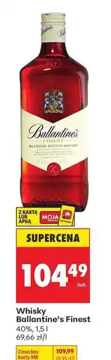 Biedronka Whisky Ballantine's Finest oferta