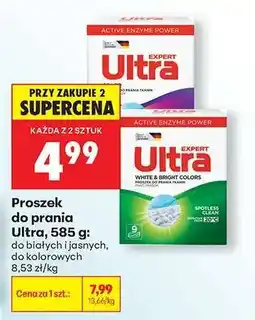 Biedronka Proszek do prania Ultra, 585 g oferta