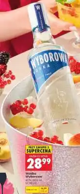 Biedronka WÓDKA WYBOROWA 40% 500 ML oferta