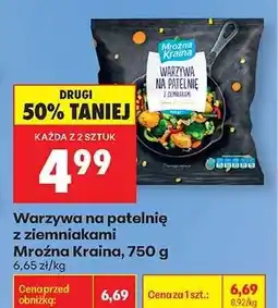 Biedronka Warzywa na patelnię z ziemniakami Mroźna Kraina , 750 g oferta