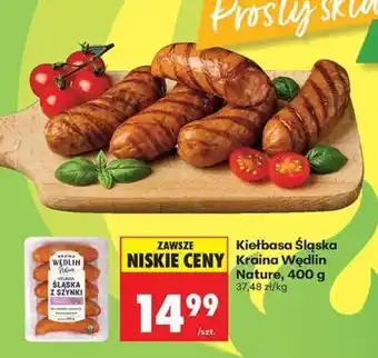 Biedronka Kiełbasa Śląska Kraina Wędlin Nature, 400 g oferta