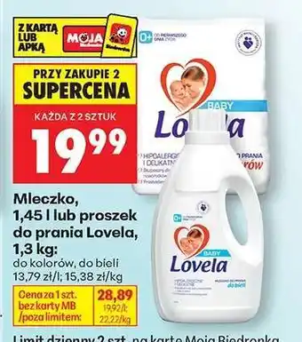 Biedronka LOVELA oferta