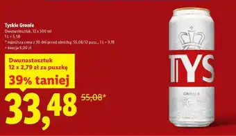 Lidl Tyskie Gronie oferta