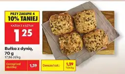 Biedronka Bułka z dynią, 70 g oferta