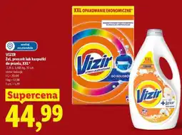 Lidl VIZIR Żel, proszek lub kapsułki do prania, XXL oferta