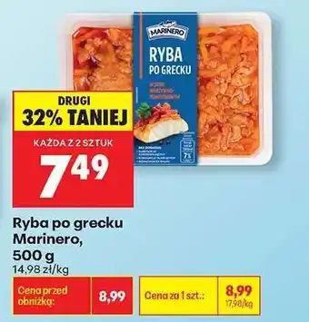 Biedronka Ryba po grecku Marinero , 500 g oferta