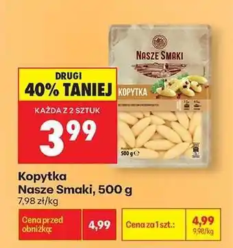 Biedronka Kopytka Nasze Smaki, 500 g oferta