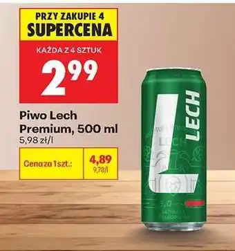 Biedronka Piwo Lech Premium, 500 ml oferta