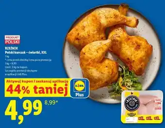 Lidl Polski kurczak - ćwiartki, XXL oferta