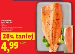Lidl Łosoś atlantycki, filet ze skóry, XXL oferta