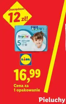 Lidl Lupilu Soft & Dry Pieluchy oferta