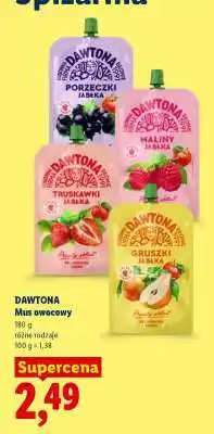 Lidl DAWTONA Mus owocowy oferta
