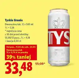 Lidl Tyskie Gronie oferta